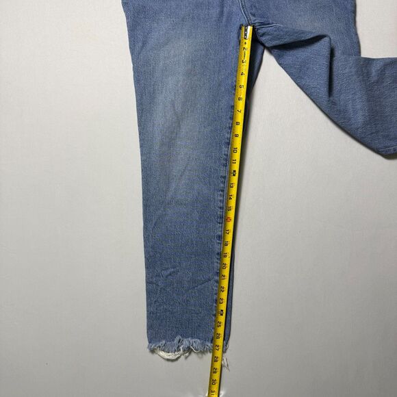 Madewell The Perfect Vintage Jean Women's 33 Light-Medium Wash Straight 2/$50 - Picture 12 of 16